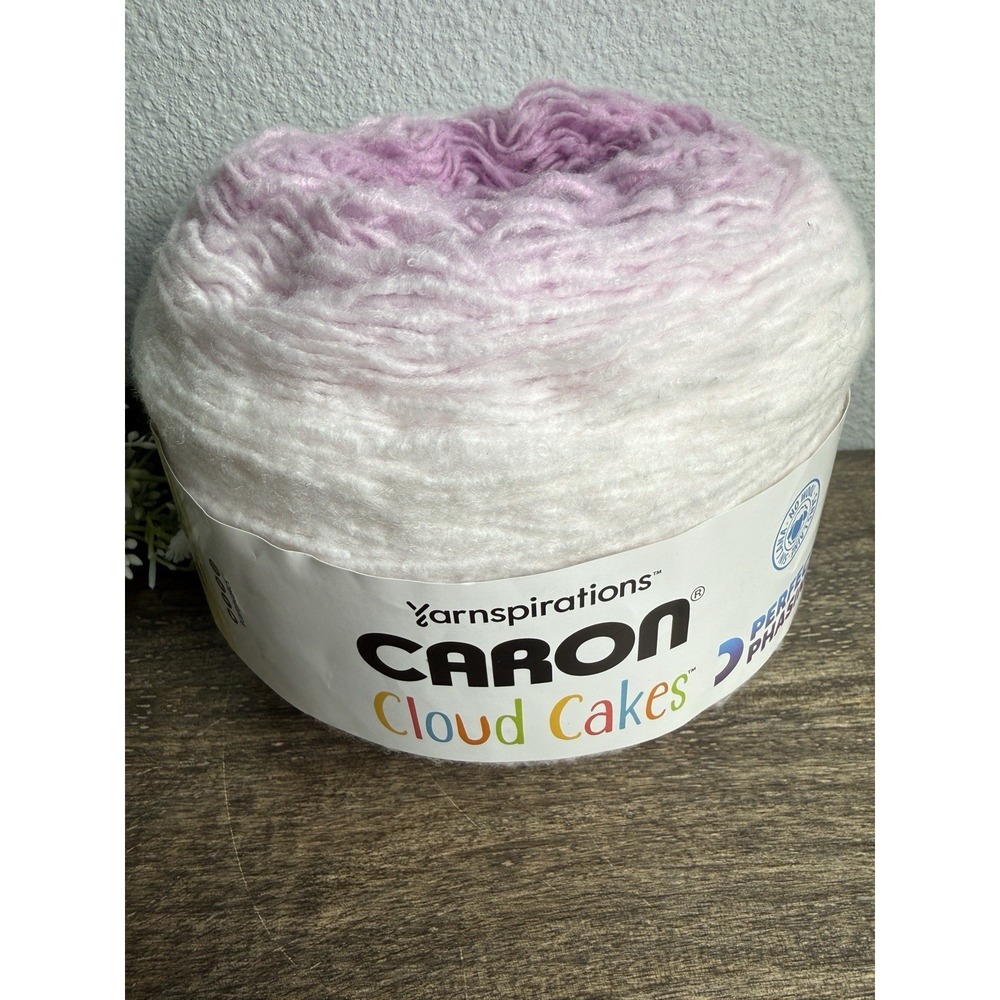 Yarnspiration Caron Cloud Cakes Yarn 8oz Perfect Phasing Orchid